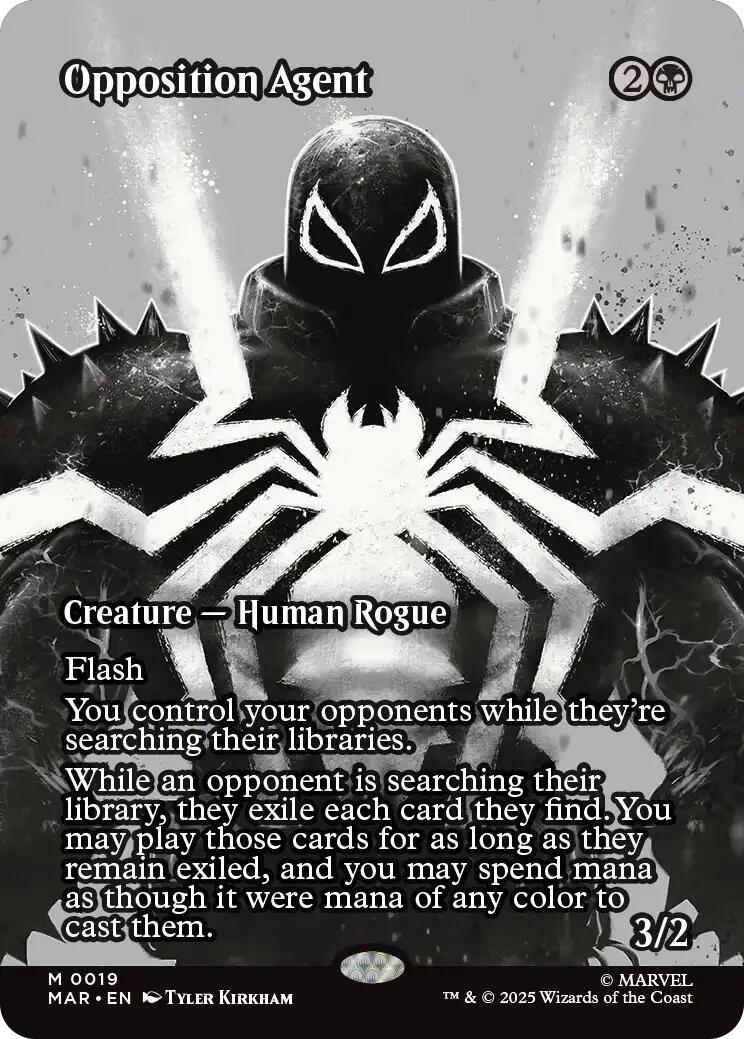 Opposition Agent (Borderless) [Marvel's Spider-Man: Eternal-Legal] | Exor Games Dartmouth