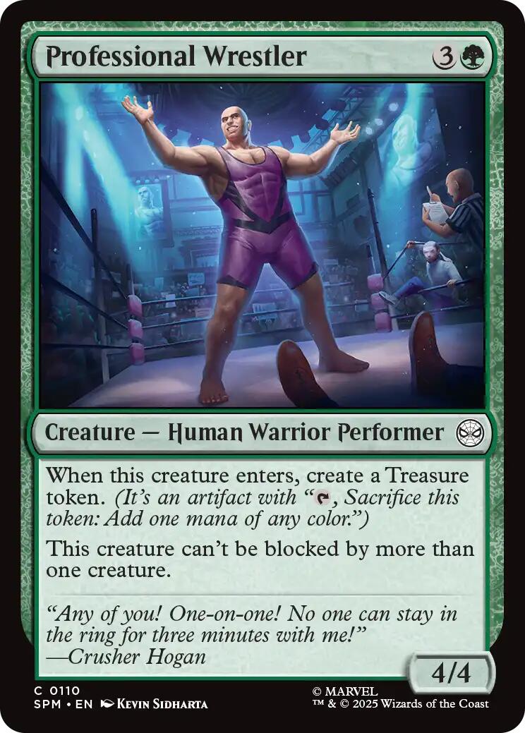 Professional Wrestler [Marvel's Spider-Man] | Exor Games Dartmouth