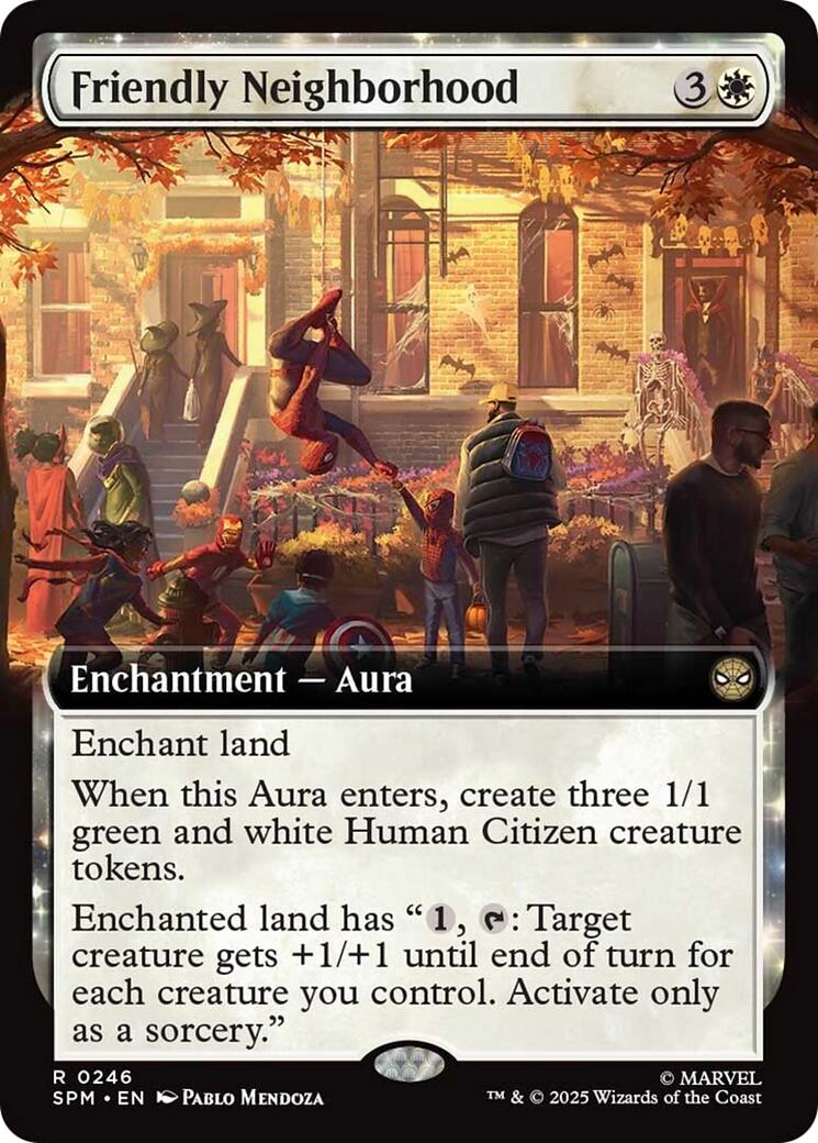 Friendly Neighborhood (Extended Art) [Marvel's Spider-Man] | Exor Games Dartmouth