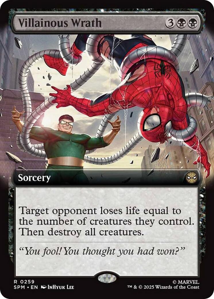 Villainous Wrath (Extended Art) [Marvel's Spider-Man] | Exor Games Dartmouth