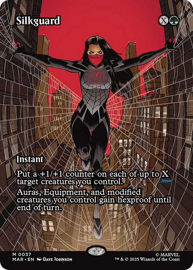 Silkguard (Borderless) [Marvel's Spider-Man: Eternal-Legal] | Exor Games Dartmouth