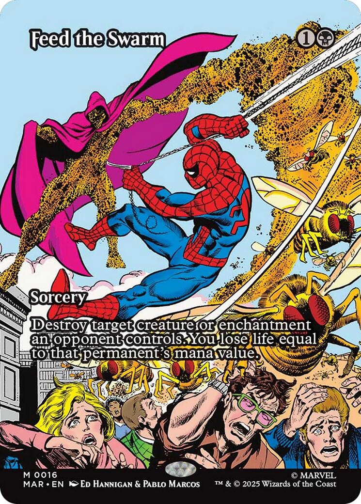 Feed the Swarm (Borderless) [Marvel's Spider-Man: Eternal-Legal] | Exor Games Dartmouth