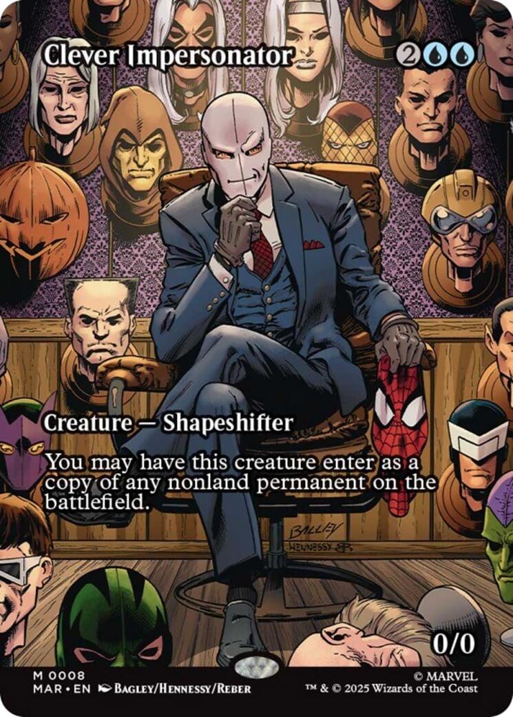 Clever Impersonator (Borderless) [Marvel's Spider-Man: Eternal-Legal] | Exor Games Dartmouth