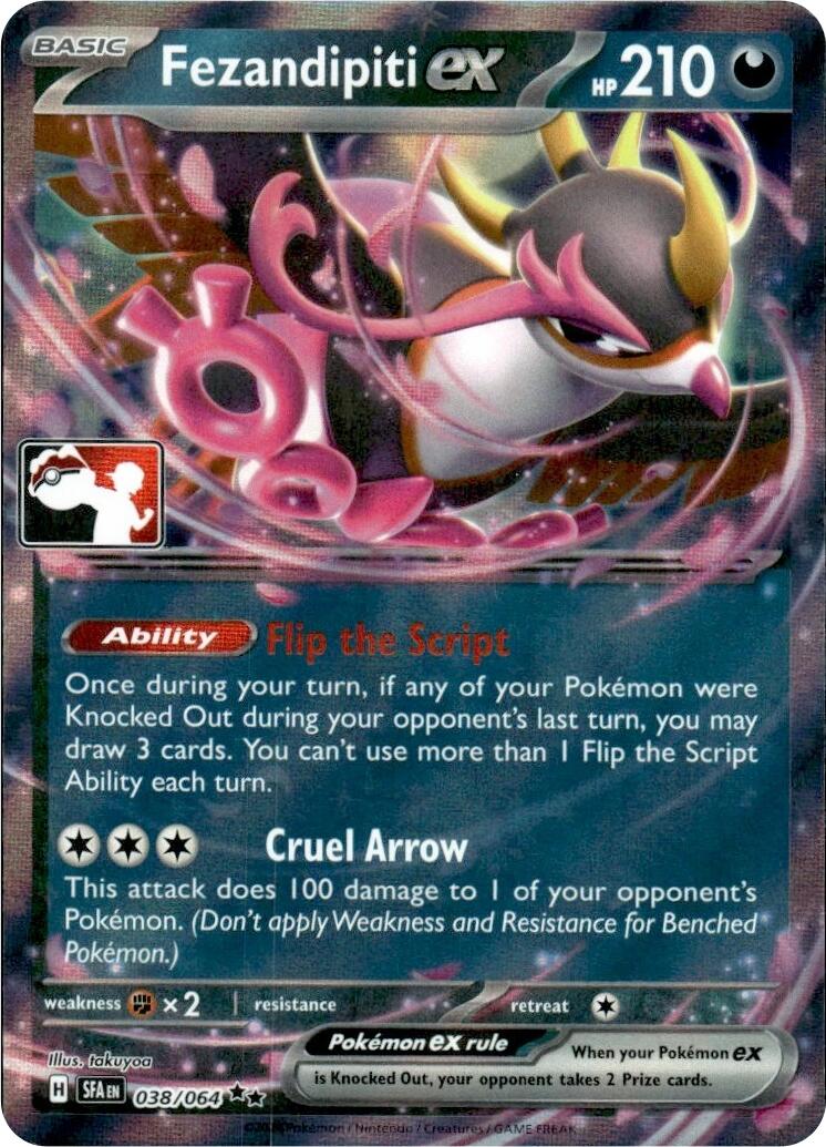 Fezandipiti ex (038/064) [Prize Pack Series Seven] | Exor Games Dartmouth