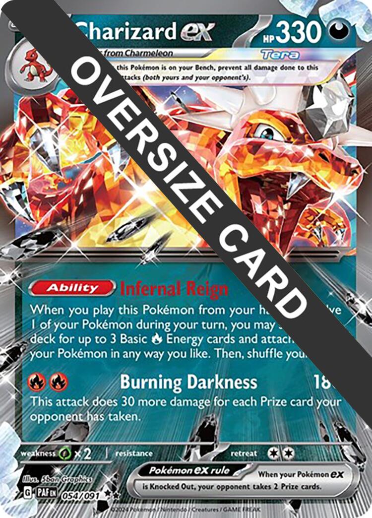 Charizard ex (054/091) (Jumbo Card) [Miscellaneous Cards] | Exor Games Dartmouth
