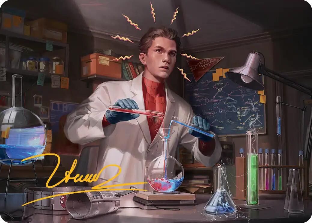 Peter Parker Art Card (3/54) (Gold-Stamped Signature) [Marvel's Spider-Man Art Series] | Exor Games Dartmouth
