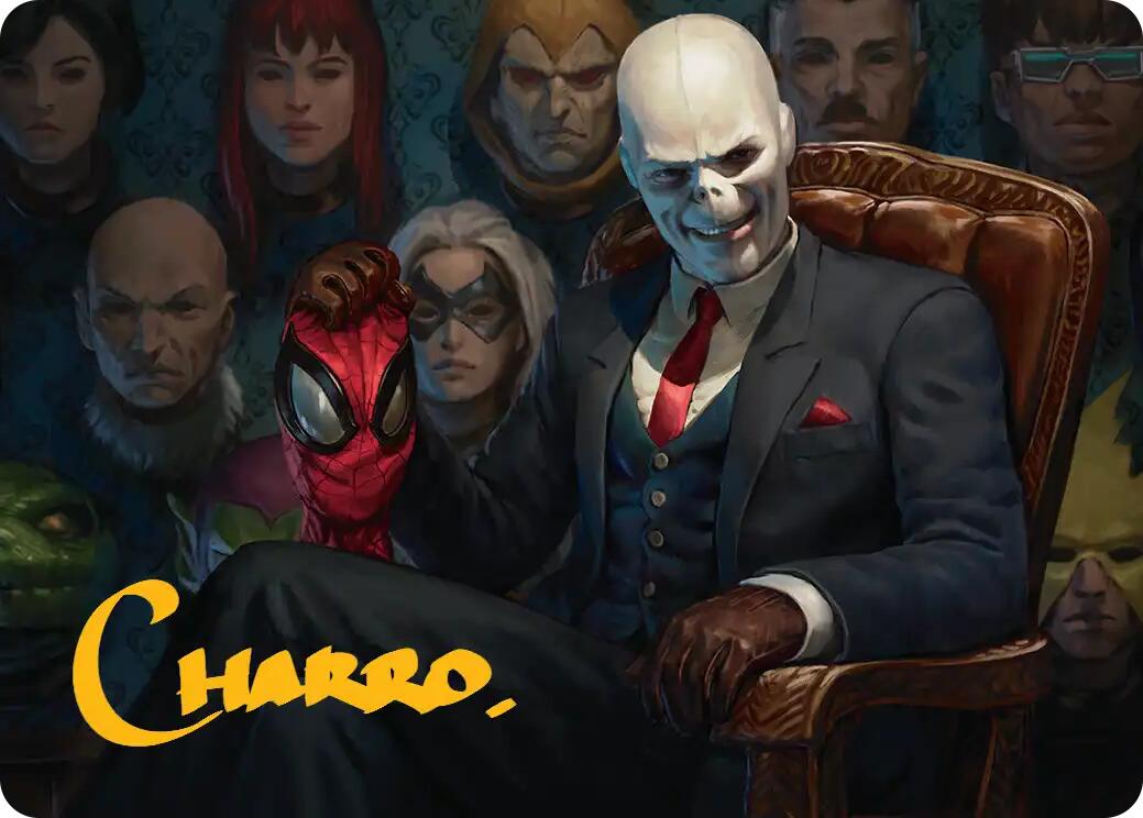 Chameleon, Master of Disguise Art Card (Gold-Stamped Signature) [Marvel's Spider-Man Art Series] | Exor Games Dartmouth