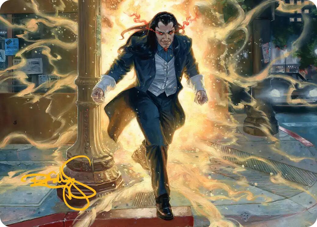 Morlun, Devourer of Spiders Art Card (Gold-Stamped Signature) [Marvel's Spider-Man Art Series] | Exor Games Dartmouth