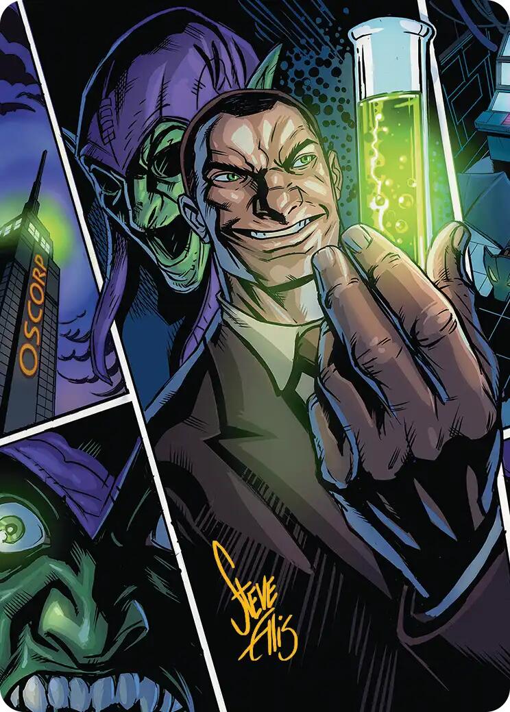 Norman Osborn Art Card (Gold-Stamped Signature) [Marvel's Spider-Man Art Series] | Exor Games Dartmouth