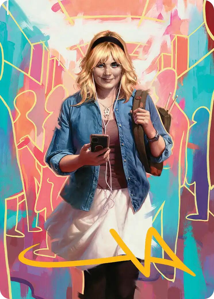Gwen Stacy Art Card (Gold-Stamped Signature) (13/54) [Marvel's Spider-Man Art Series] | Exor Games Dartmouth