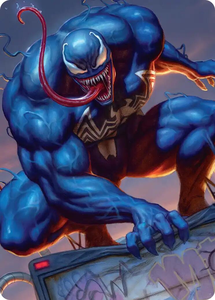 Venom, Deadly Devourer Art Card [Marvel's Spider-Man Art Series] | Exor Games Dartmouth