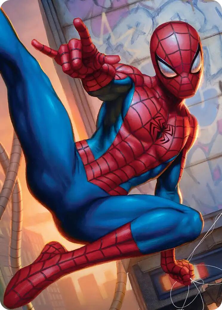 Sensational Spider-Man Art Card [Marvel's Spider-Man Art Series] | Exor Games Dartmouth
