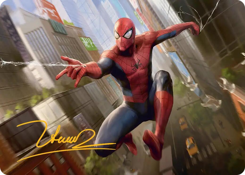 Amazing Spider-Man Art Card (24/54) (Gold-Stamped Signature) [Marvel's Spider-Man Art Series] | Exor Games Dartmouth