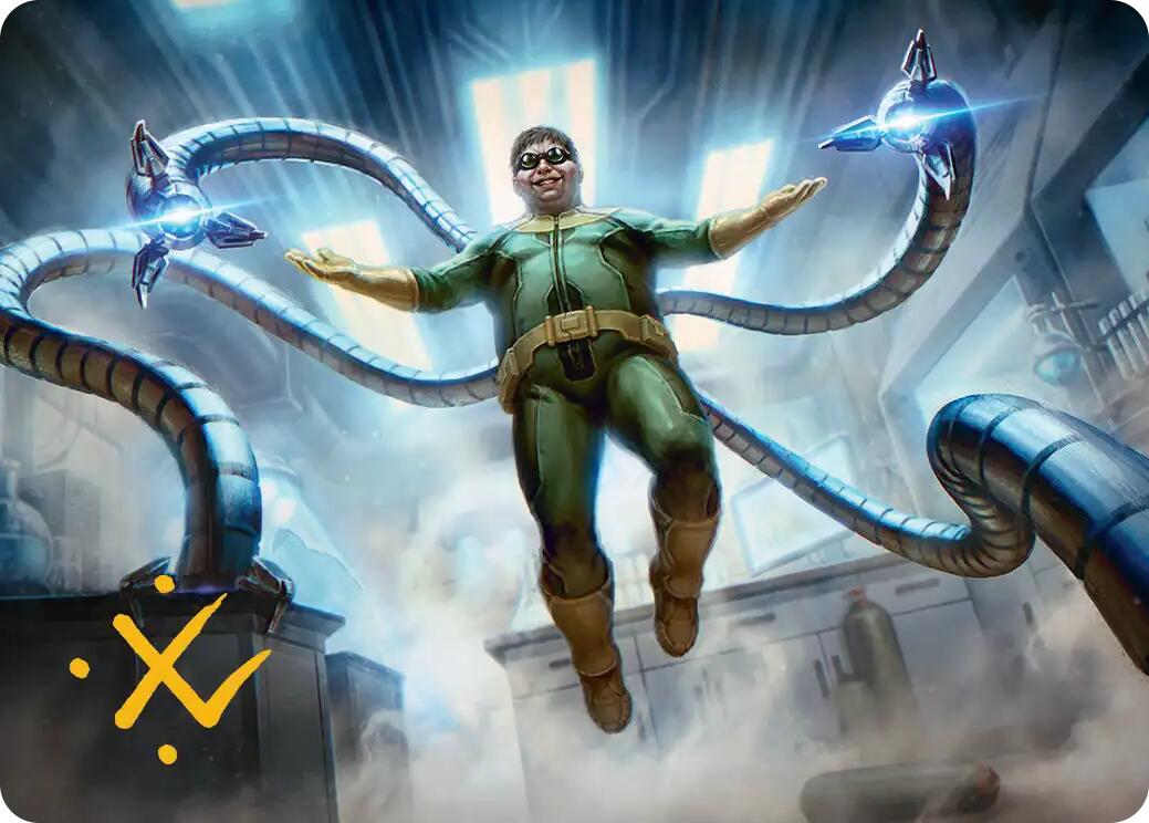 Doctor Octopus, Master Planner Art Card (25/54) (Gold-Stamped Signature) [Marvel's Spider-Man Art Series] | Exor Games Dartmouth