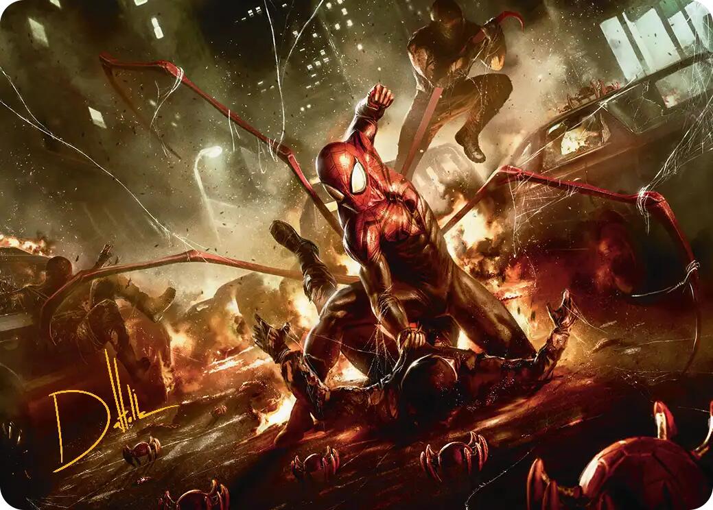 Superior Spider-Man Art Card (Gold-Stamped Signature) [Marvel's Spider-Man Art Series] | Exor Games Dartmouth