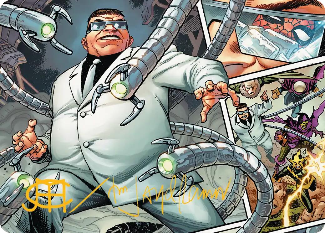Doctor Octopus, Master Planner Art Card (48/54) (Gold-Stamped Signature) [Marvel's Spider-Man Art Series] | Exor Games Dartmouth