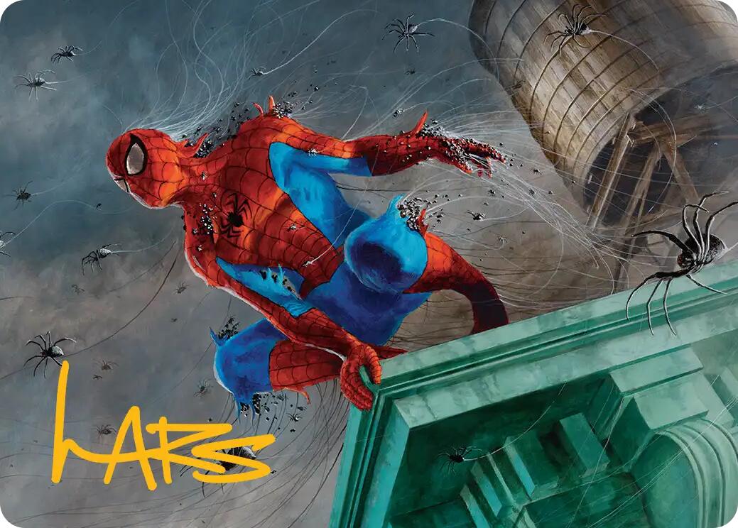 Spiders-Man, Heroic Horde Art Card (Gold-Stamped Signature) [Marvel's Spider-Man Art Series] | Exor Games Dartmouth