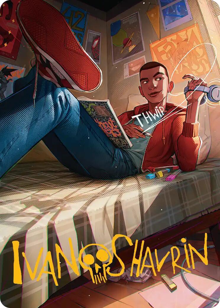 Miles Morales Art Card (Gold-Stamped Signature) [Marvel's Spider-Man Art Series] | Exor Games Dartmouth