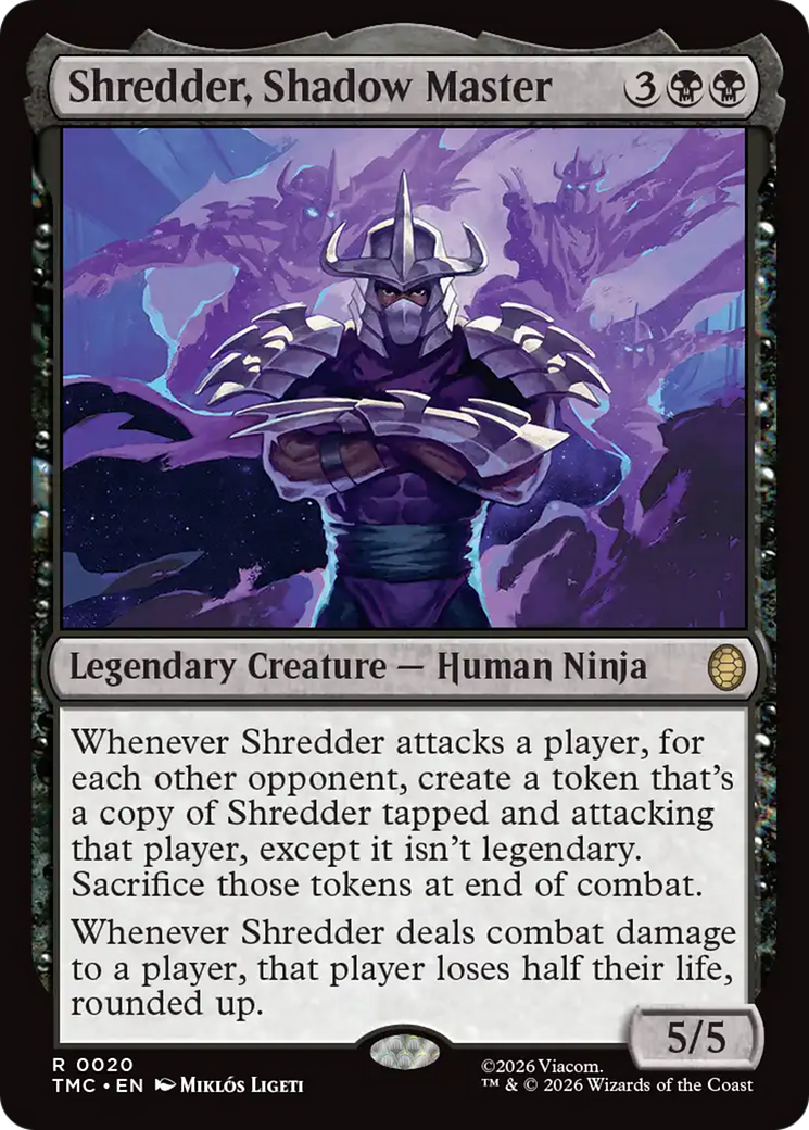 Shredder, Shadow Master [Teenage Mutant Ninja Turtles Commander] | Exor Games Dartmouth
