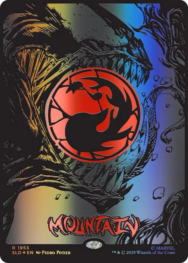 Mountain (1953) (Raised Foil) [Secret Lair Drop Series] | Exor Games Dartmouth