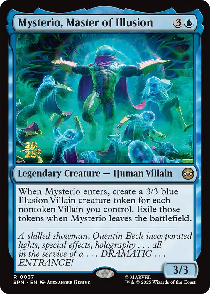 Mysterio, Master of Illusion [Marvel's Spider-Man Prerelease Promos] | Exor Games Dartmouth
