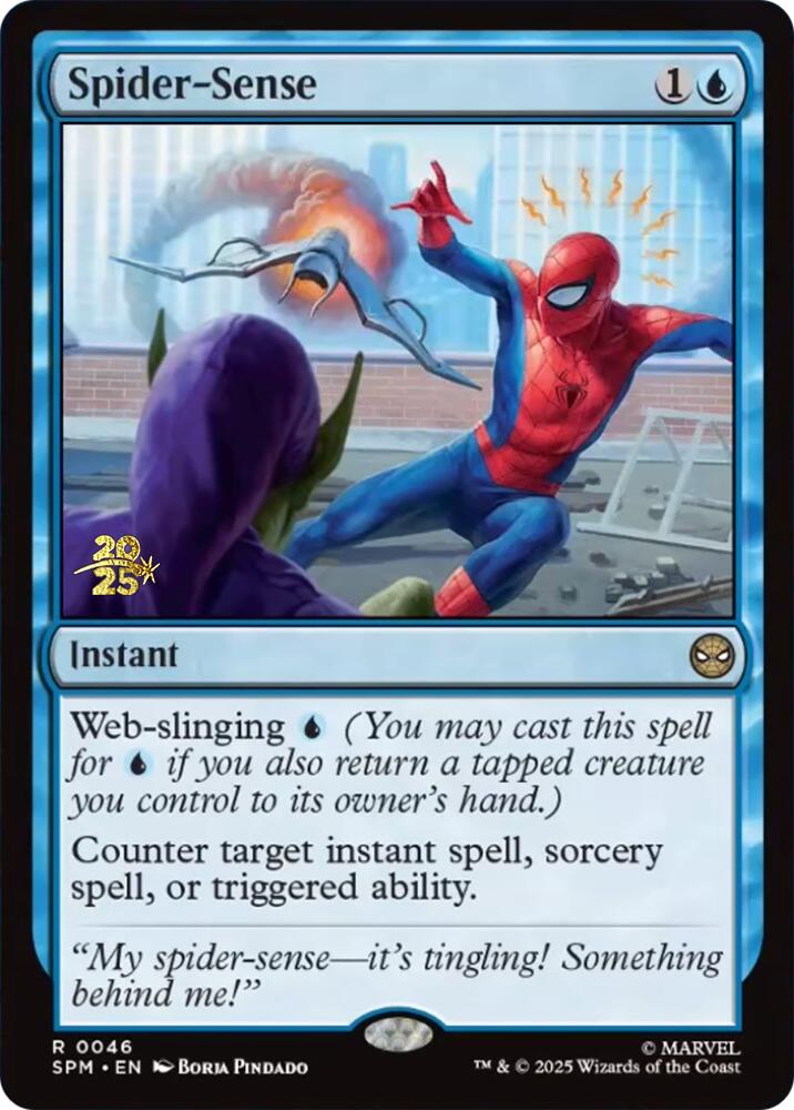 Spider-Sense [Marvel's Spider-Man Prerelease Promos] | Exor Games Dartmouth