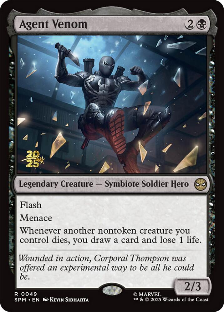 Agent Venom [Marvel's Spider-Man Prerelease Promos] | Exor Games Dartmouth