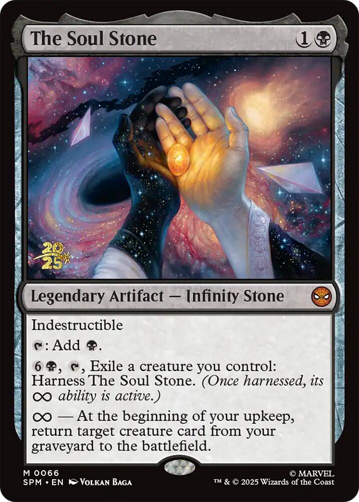 The Soul Stone [Marvel's Spider-Man Prerelease Promos] | Exor Games Dartmouth