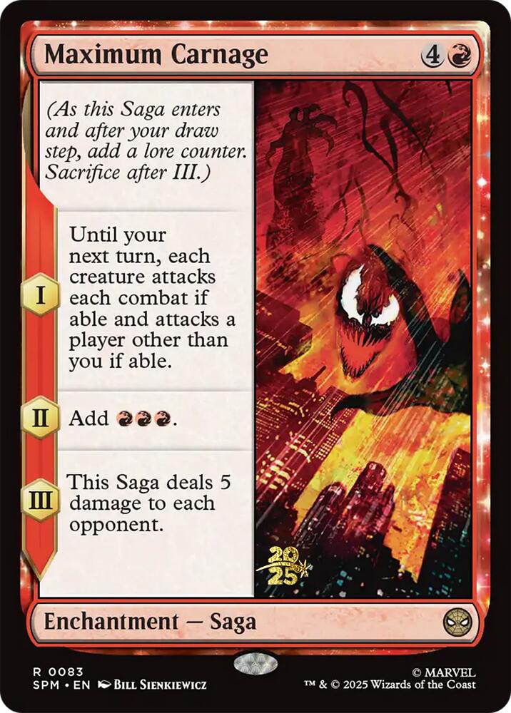 Maximum Carnage [Marvel's Spider-Man Prerelease Promos] | Exor Games Dartmouth