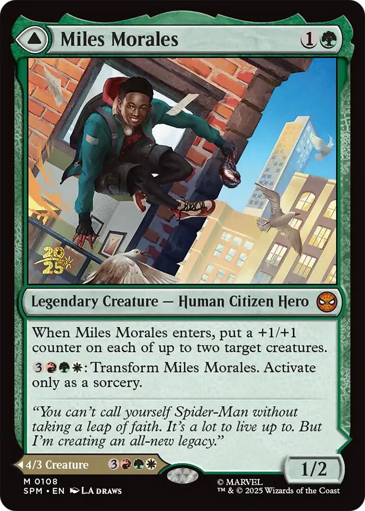 Miles Morales // Ultimate Spider-Man [Marvel's Spider-Man Prerelease Promos] | Exor Games Dartmouth