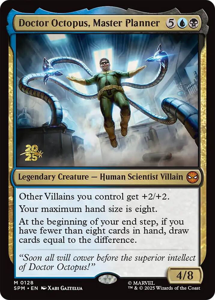 Doctor Octopus, Master Planner [Marvel's Spider-Man Prerelease Promos] | Exor Games Dartmouth