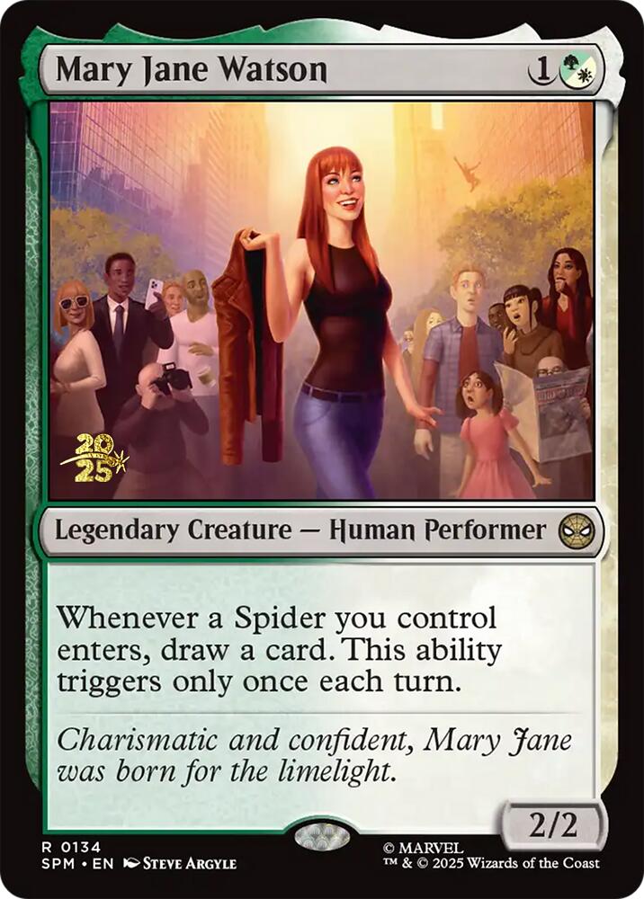 Mary Jane Watson [Marvel's Spider-Man Prerelease Promos] | Exor Games Dartmouth