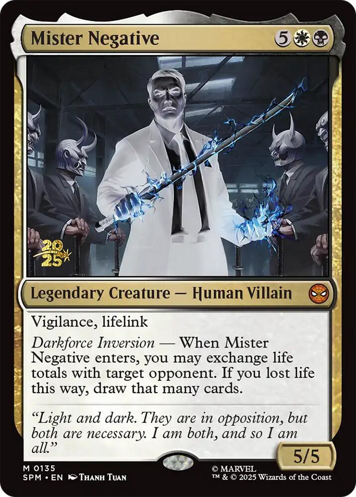 Mister Negative [Marvel's Spider-Man Prerelease Promos] | Exor Games Dartmouth