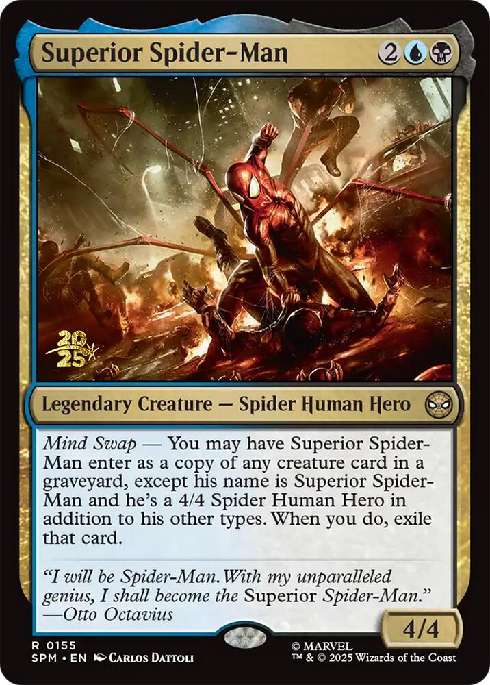 Superior Spider-Man [Marvel's Spider-Man Prerelease Promos] | Exor Games Dartmouth