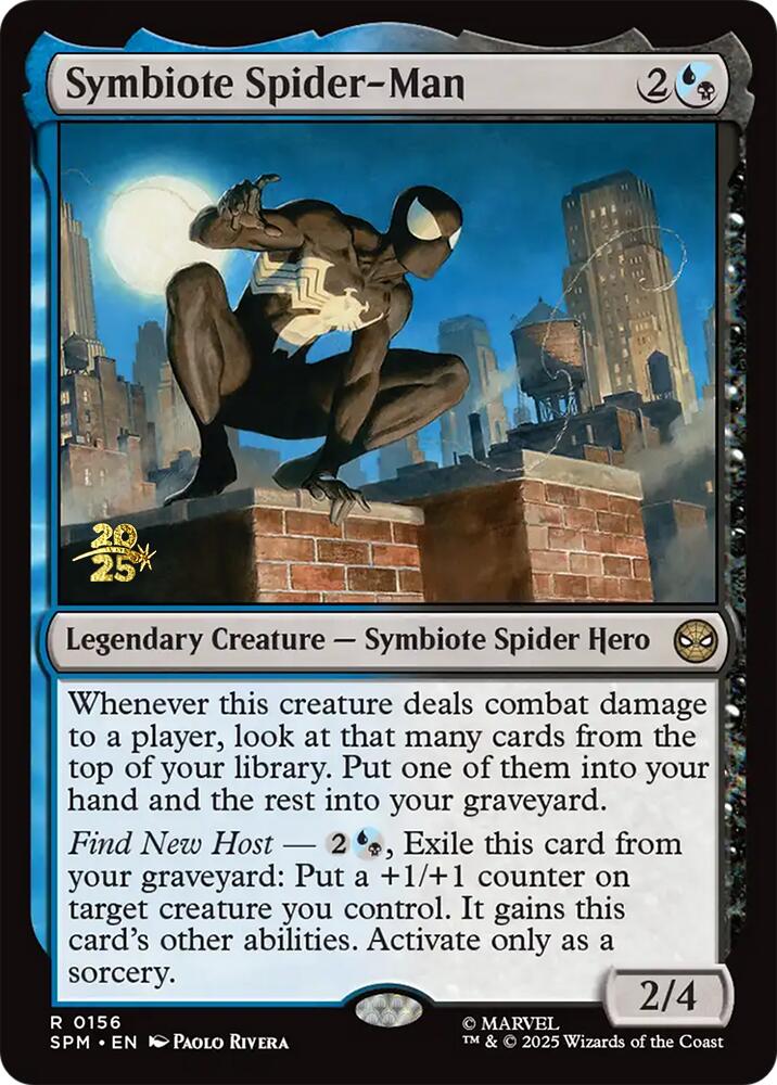 Symbiote Spider-Man [Marvel's Spider-Man Prerelease Promos] | Exor Games Dartmouth