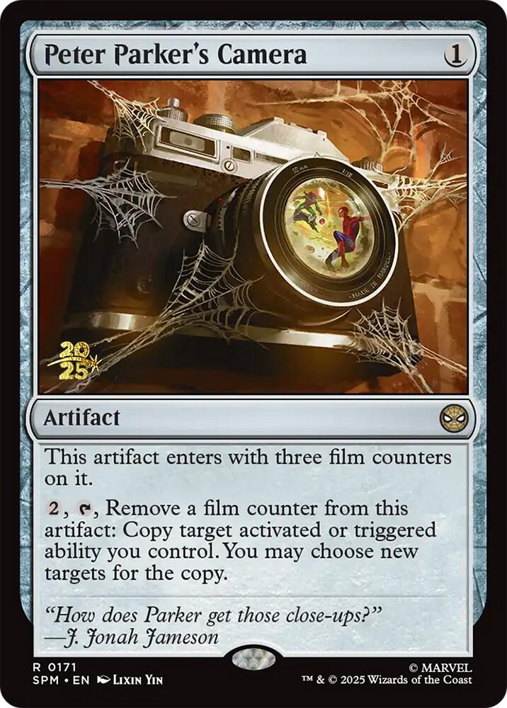 Peter Parker's Camera [Marvel's Spider-Man Prerelease Promos] | Exor Games Dartmouth