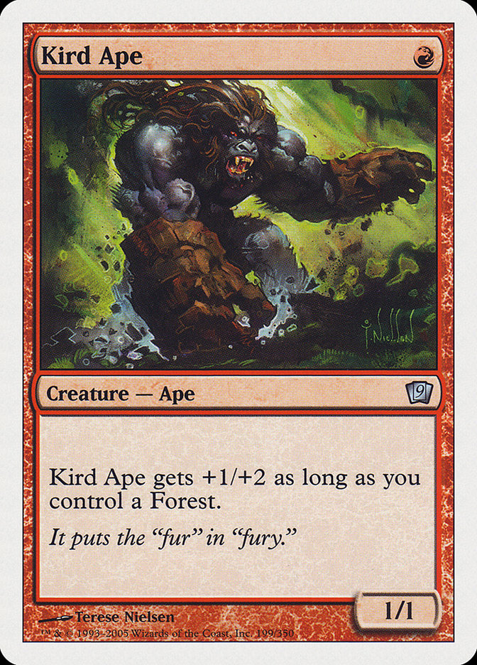 Kird Ape (9th Edition) [Oversize Cards] | Exor Games Dartmouth