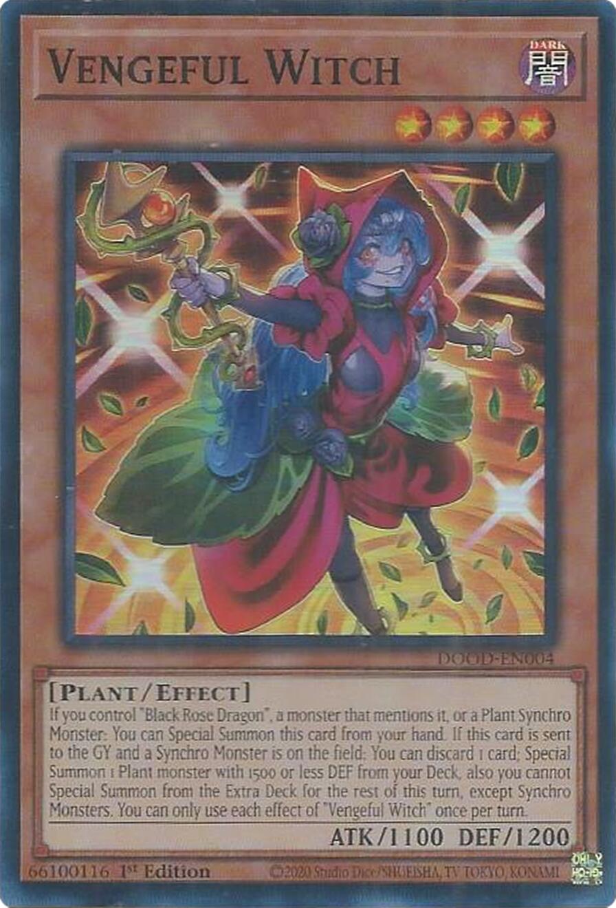 Vengeful Witch [DOOD-EN004] Super Rare | Exor Games Dartmouth