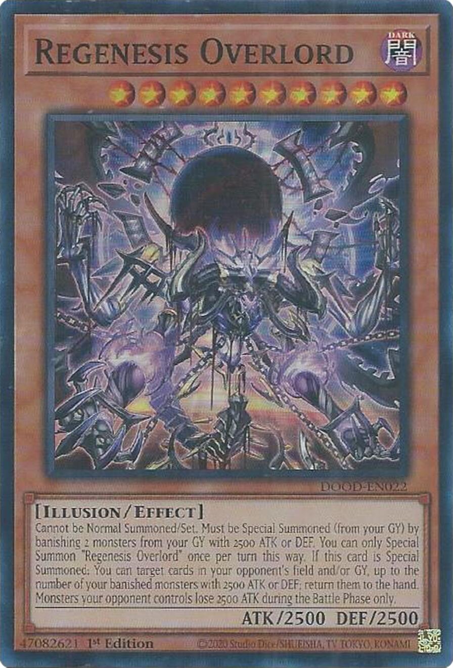 Regenesis Overlord [DOOD-EN022] Super Rare | Exor Games Dartmouth