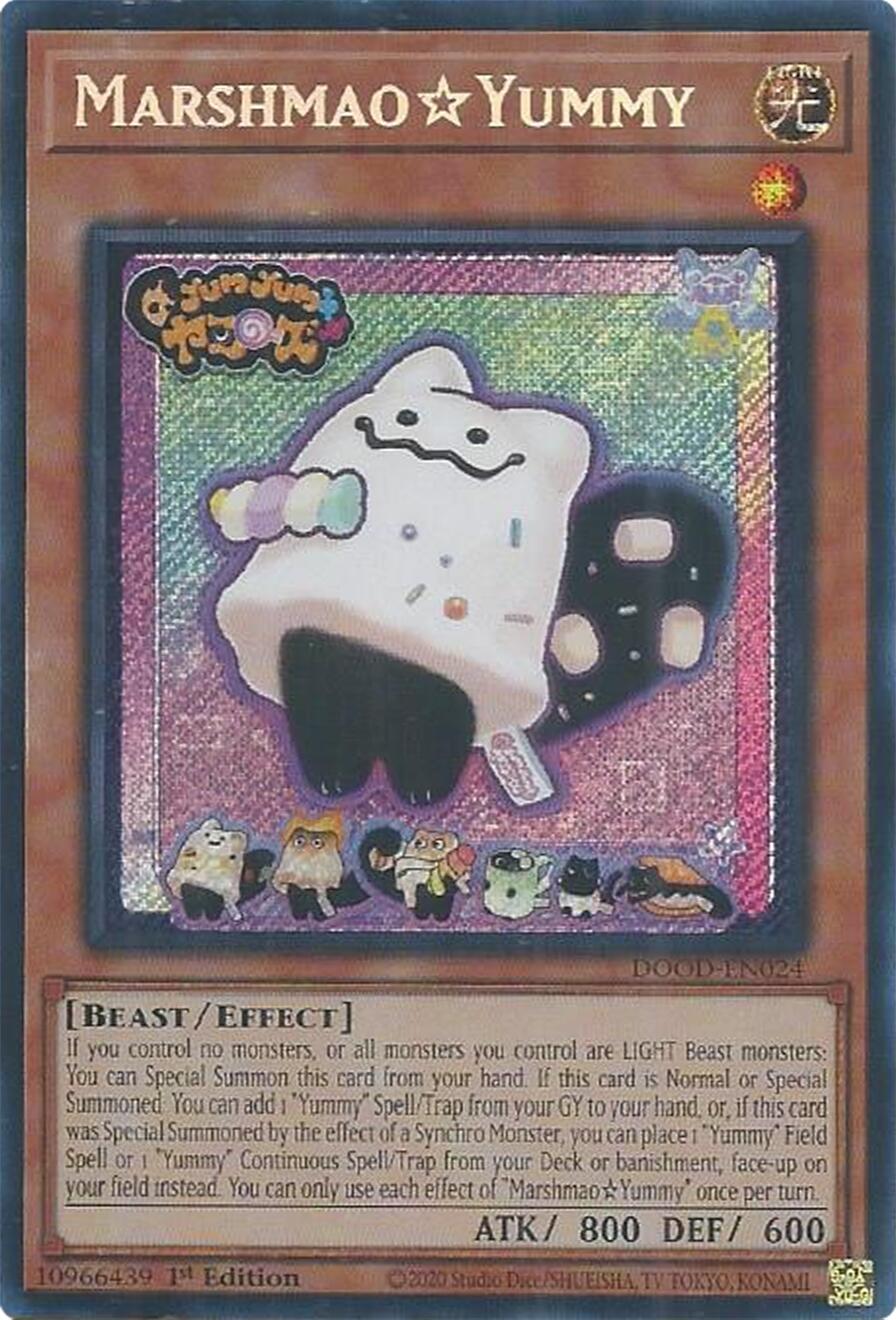 MarshmaoYummy [DOOD-EN024] Secret Rare | Exor Games Dartmouth