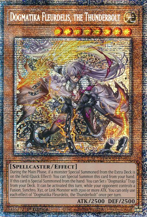 Dogmatika Fleurdelis, the Thunderbolt (Starlight Rare) [DOOD-EN026] Starlight Rare | Exor Games Dartmouth