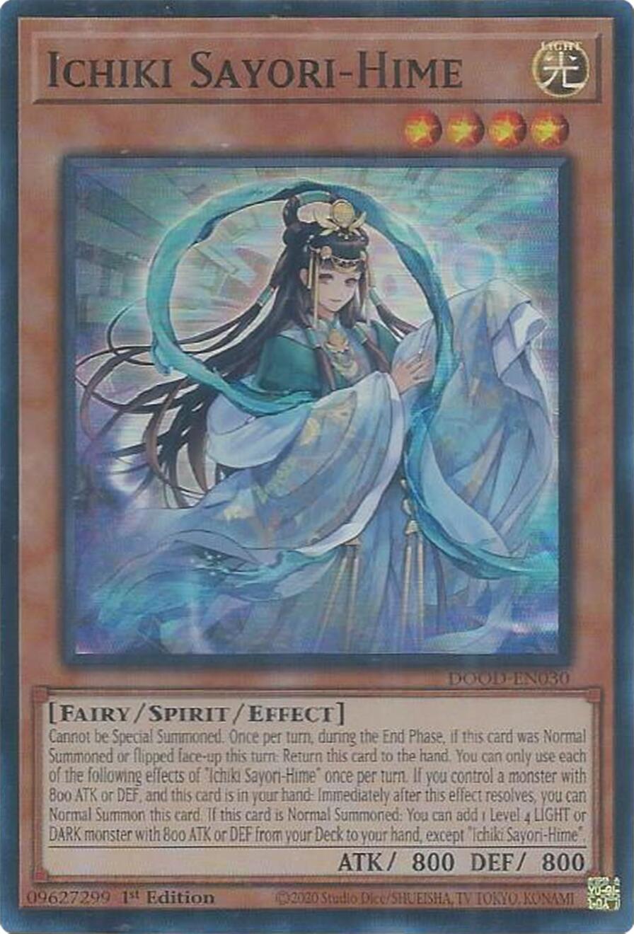 Ichiki Sayori-Hime [DOOD-EN030] Super Rare | Exor Games Dartmouth