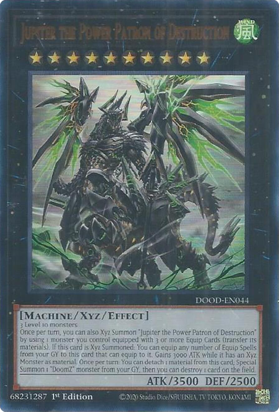 Jupiter the Power Patron of Destruction [DOOD-EN044] Ultra Rare | Exor Games Dartmouth