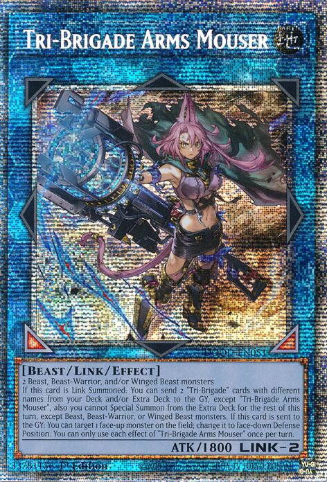 Tri-Brigade Arms Mouser (Starlight Rare) [DOOD-EN051] Starlight Rare | Exor Games Dartmouth