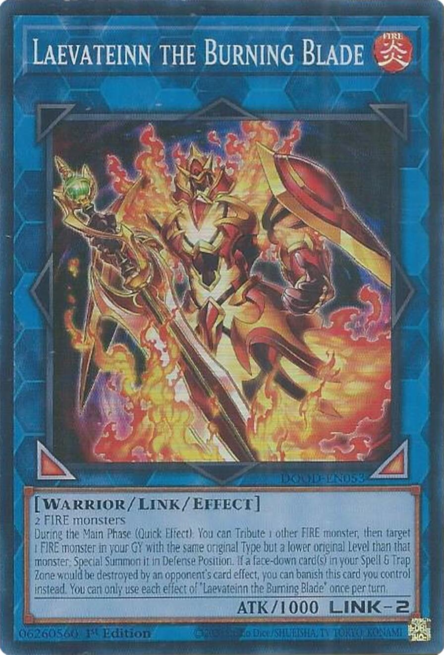 Laevateinn the Burning Blade [DOOD-EN053] Super Rare | Exor Games Dartmouth