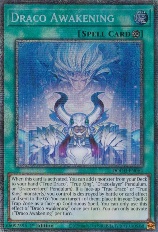 Draco Awakening (Starlight Rare) [DOOD-EN064] Starlight Rare | Exor Games Dartmouth