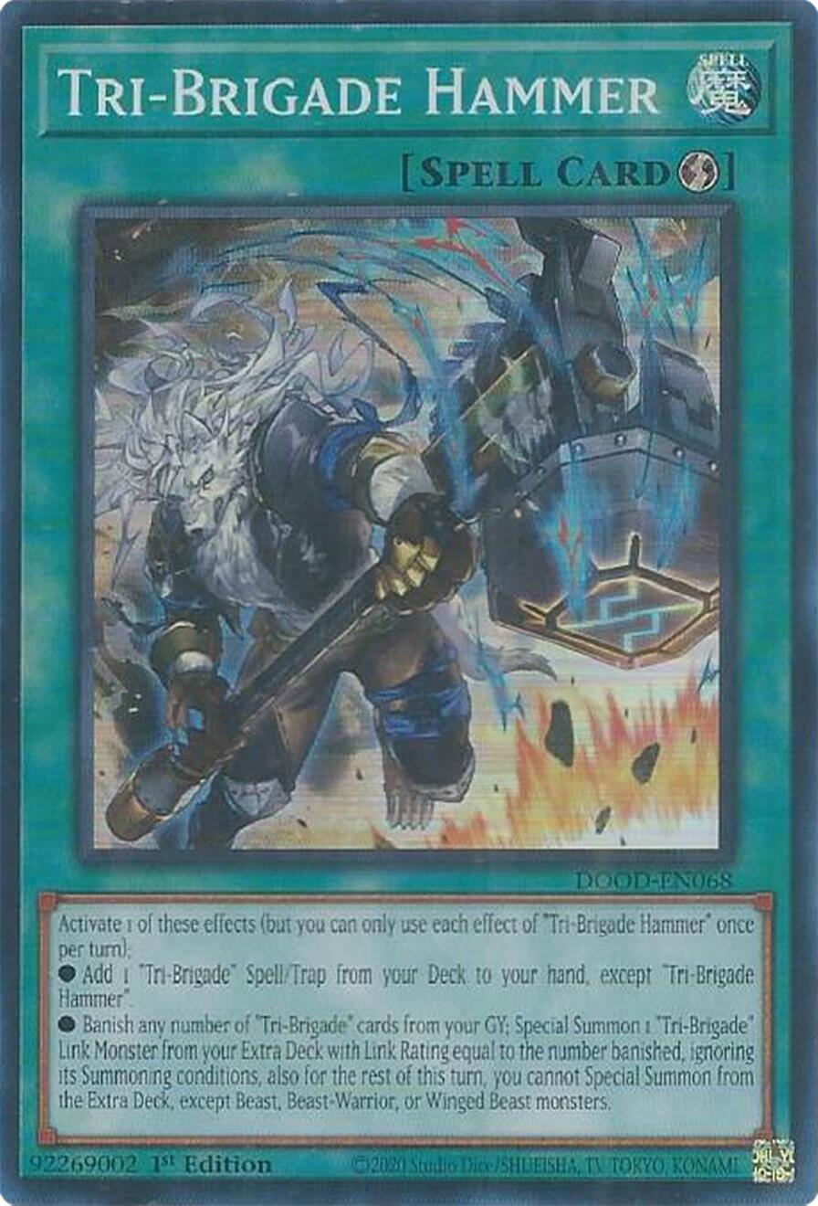 Tri-Brigade Hammer [DOOD-EN068] Super Rare | Exor Games Dartmouth