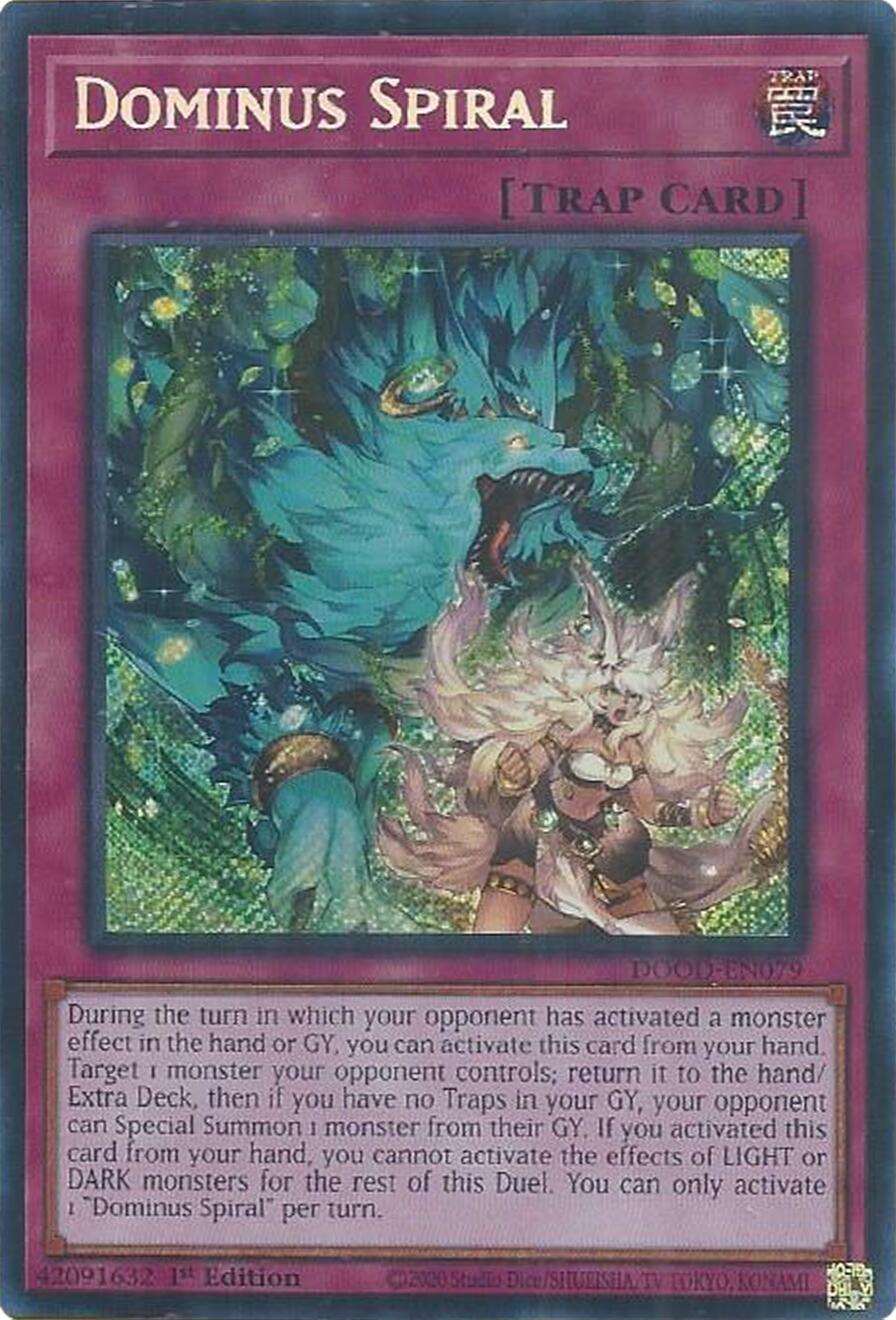 Dominus Spiral [DOOD-EN079] Secret Rare | Exor Games Dartmouth