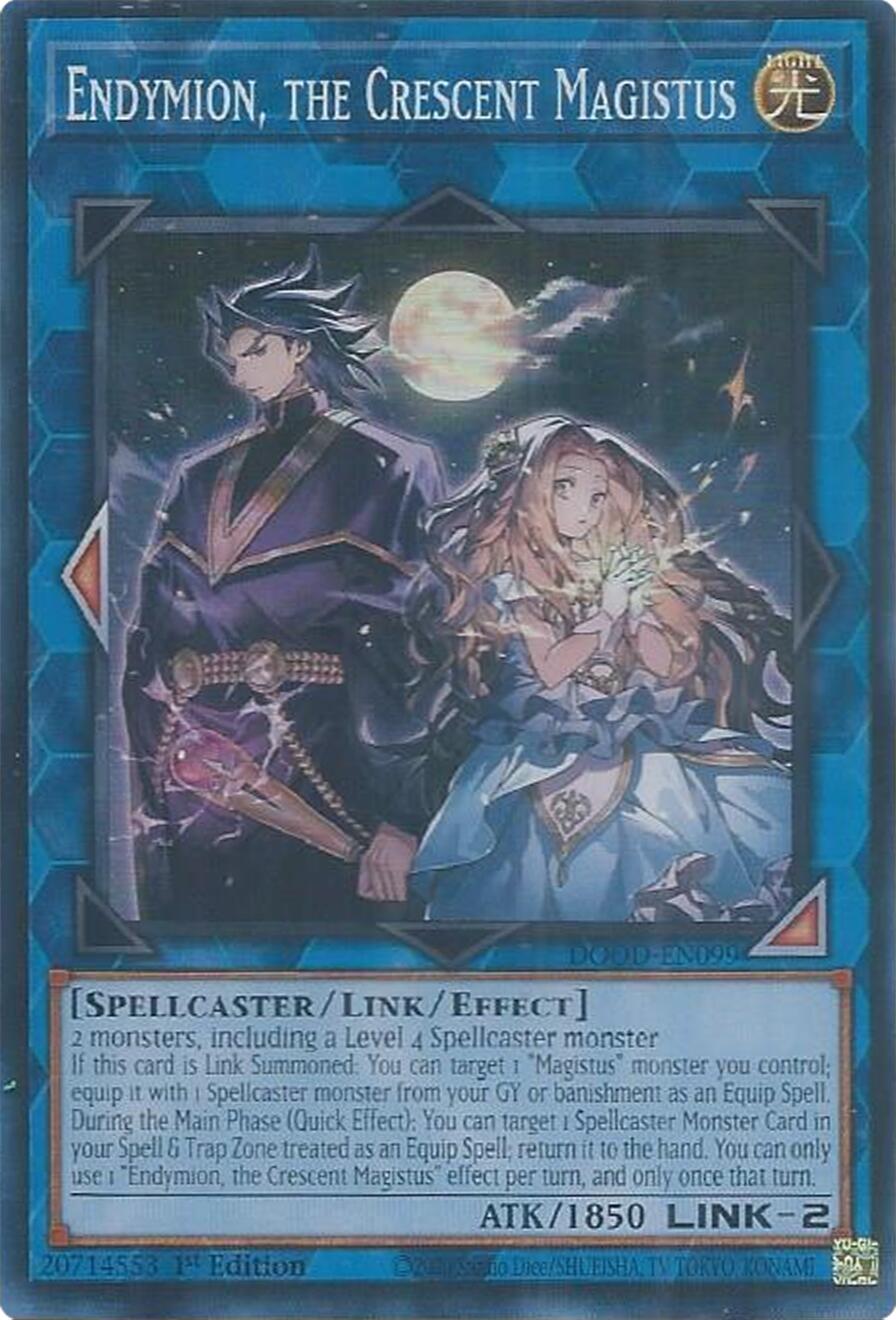 Endymion, the Crescent Magistus [DOOD-EN099] Super Rare | Exor Games Dartmouth