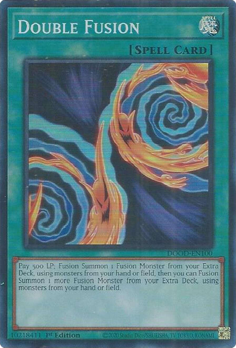 Double Fusion [DOOD-EN100] Super Rare | Exor Games Dartmouth